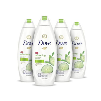 Dove Refreshing Body Wash Revitalizes and Refreshes Skin